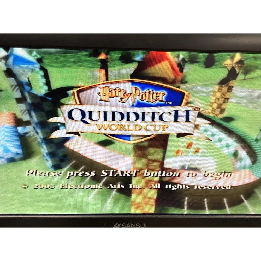 Harry Potter: Quidditch World Cup (Sony PlayStation 2, 2003) PS2 Tested